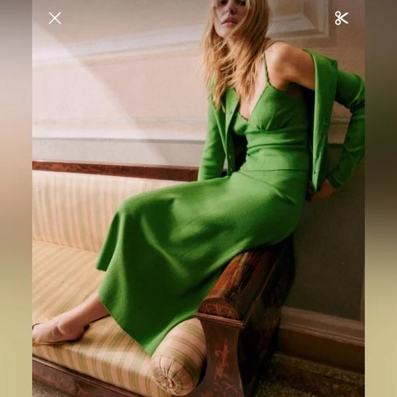 Sezane 3 Peice Set - Francine Skirt, Suzie Top & Cardigan - Picture 7 of 7